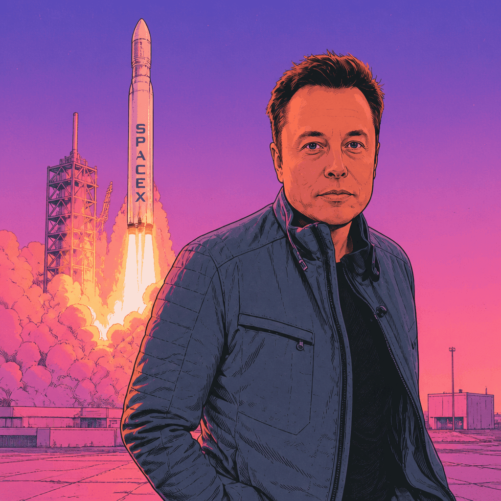SpaceX Blast-Off
